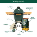 Large Big Green Egg in an intEGGrated Nest+Handler with Mates Package